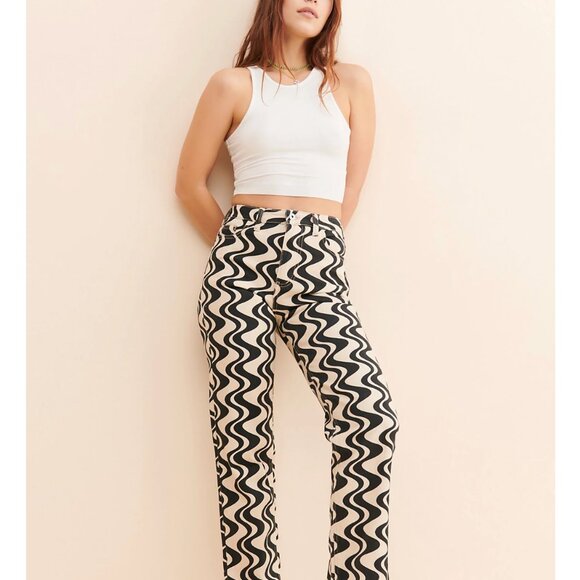 Mandinga Wave Jeans (Free People) - Picture 1 of 15